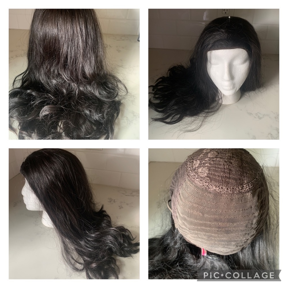 Kosher bandfall wig
